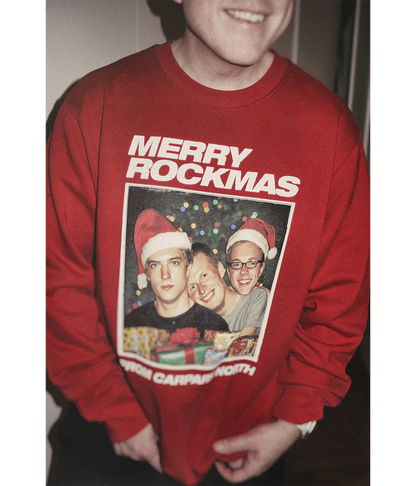 Merry Rockmas, Rød Sweatshirt [PREORDER]