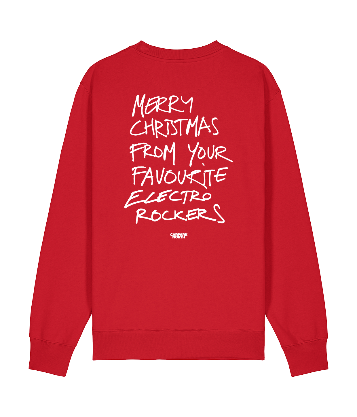 Merry Rockmas, Rød Sweatshirt [PREORDER]