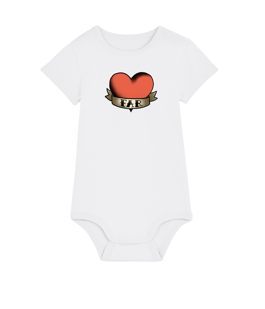 Far, Baby Body Hvid