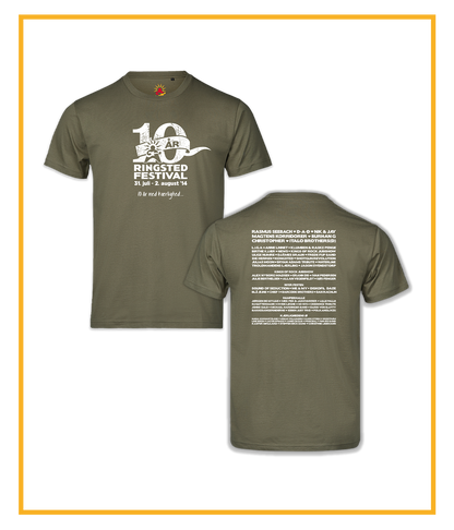 Ringsted 20 års Jubilæum - Årets T-shirt 2014