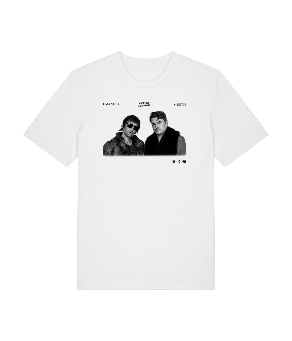 Mugshot Hvid T-Shirt