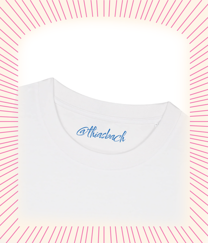 Indirekte Kritik Queen Hvid T-shirt