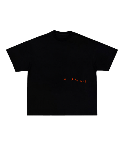 KIKI CLUB, No Phones Please, Black, Tee