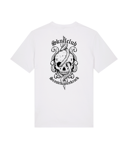 Octo Skull, White T-shirt