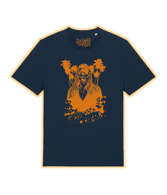 Palms, French Navy T-shirt