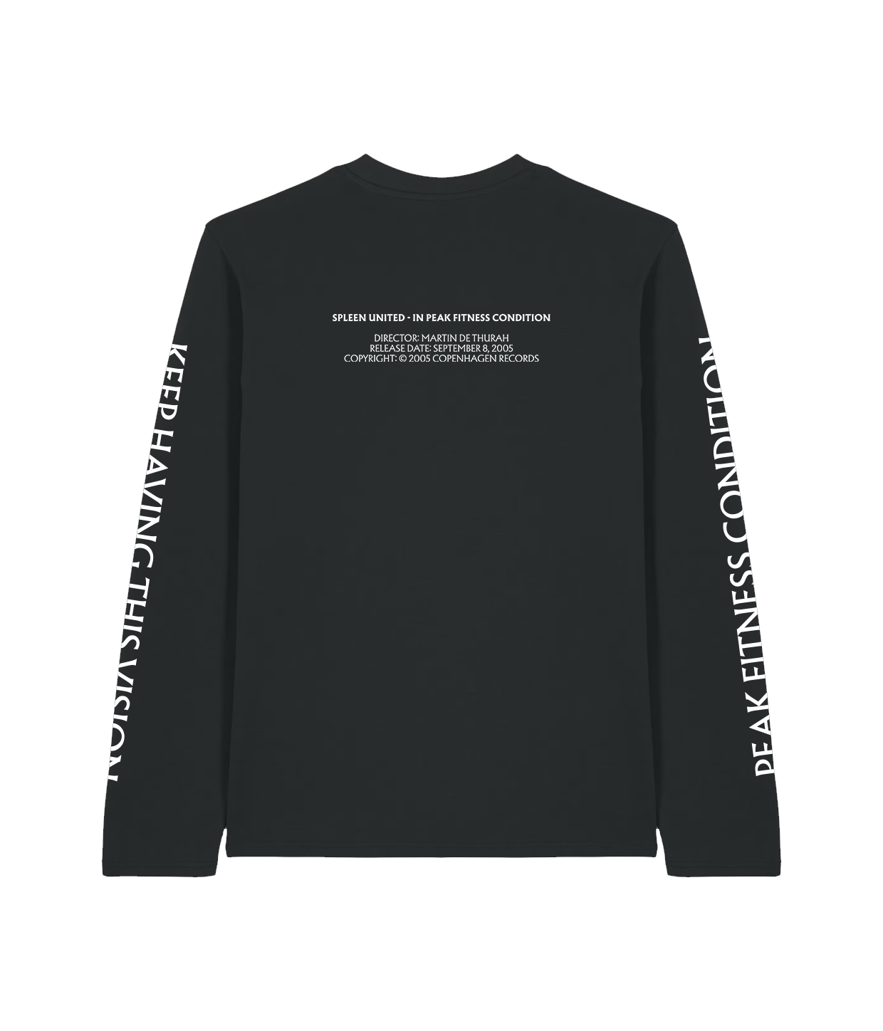 Peak Fitness, Sort Long Sleeve