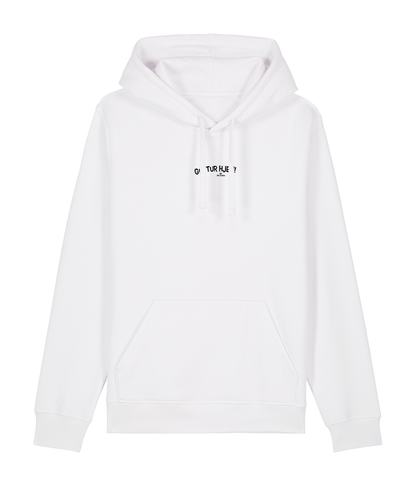 Photo, White Hoodie