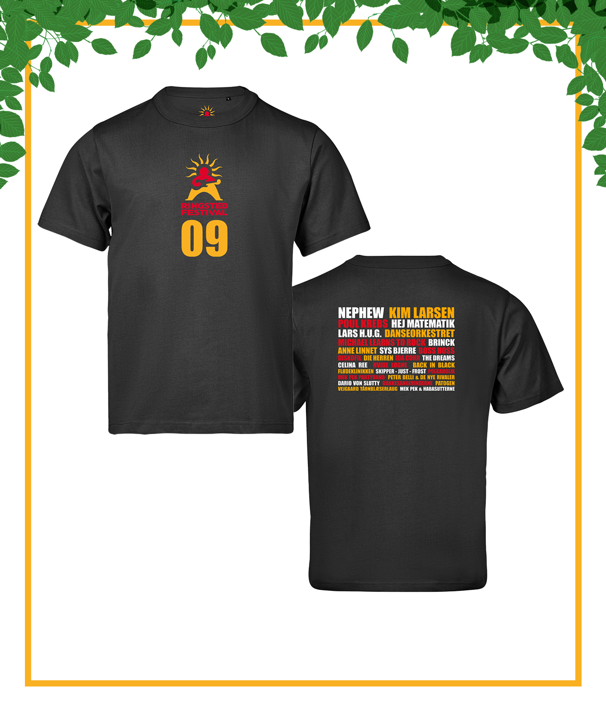 Ringsted 20 års Jubilæum - Årets T-shirt 2009