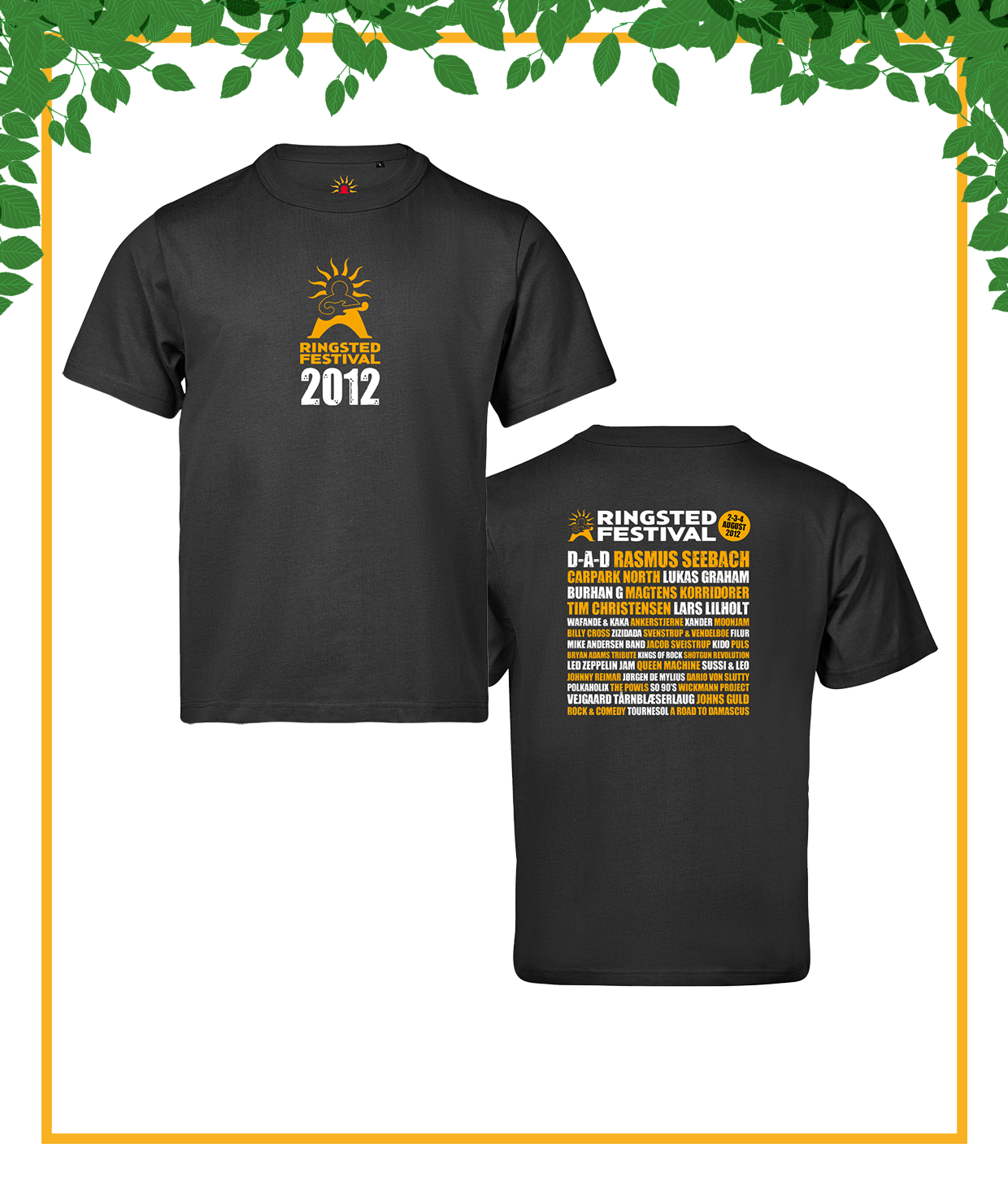 Ringsted 20 års Jubilæum - Årets T-shirt 2012