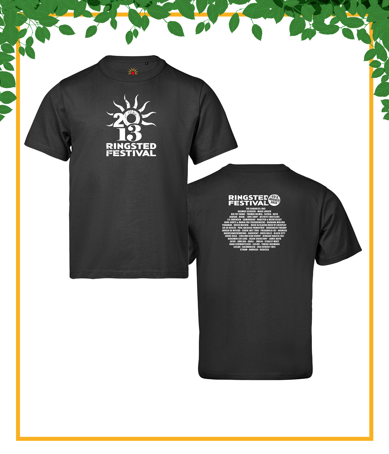 Ringsted 20 års Jubilæum - Årets T-shirt 2013