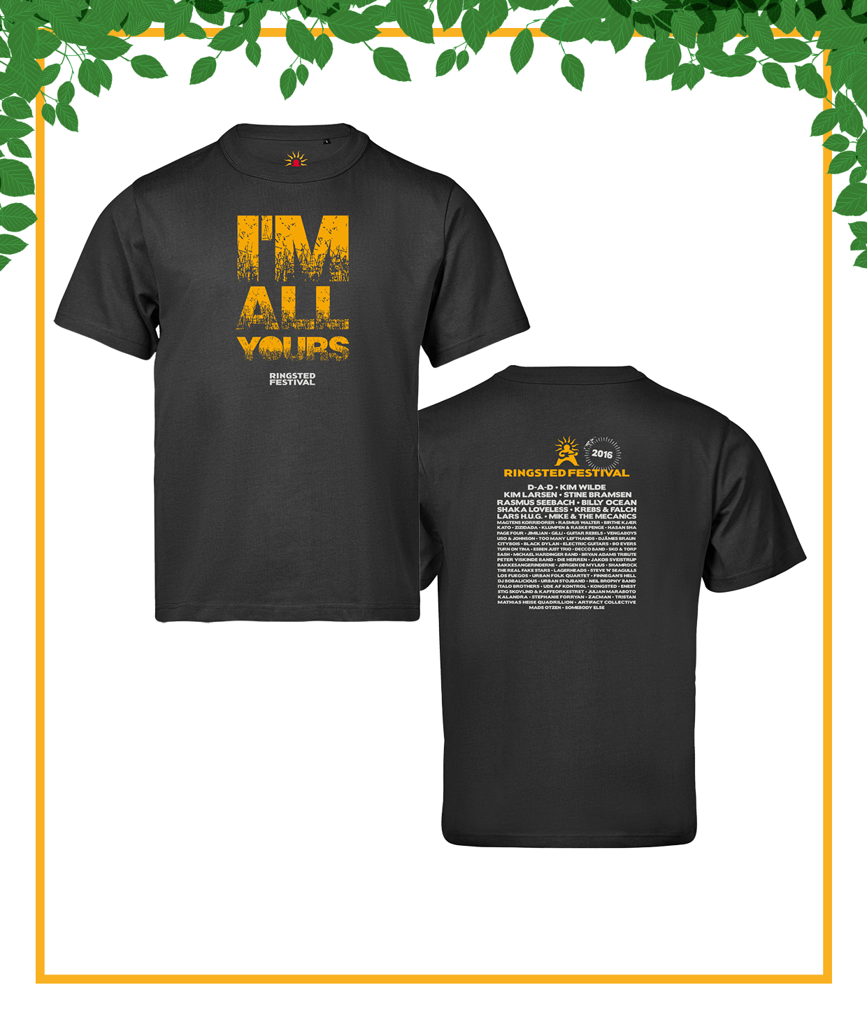 Ringsted 20 års Jubilæum - Årets T-shirt 2016