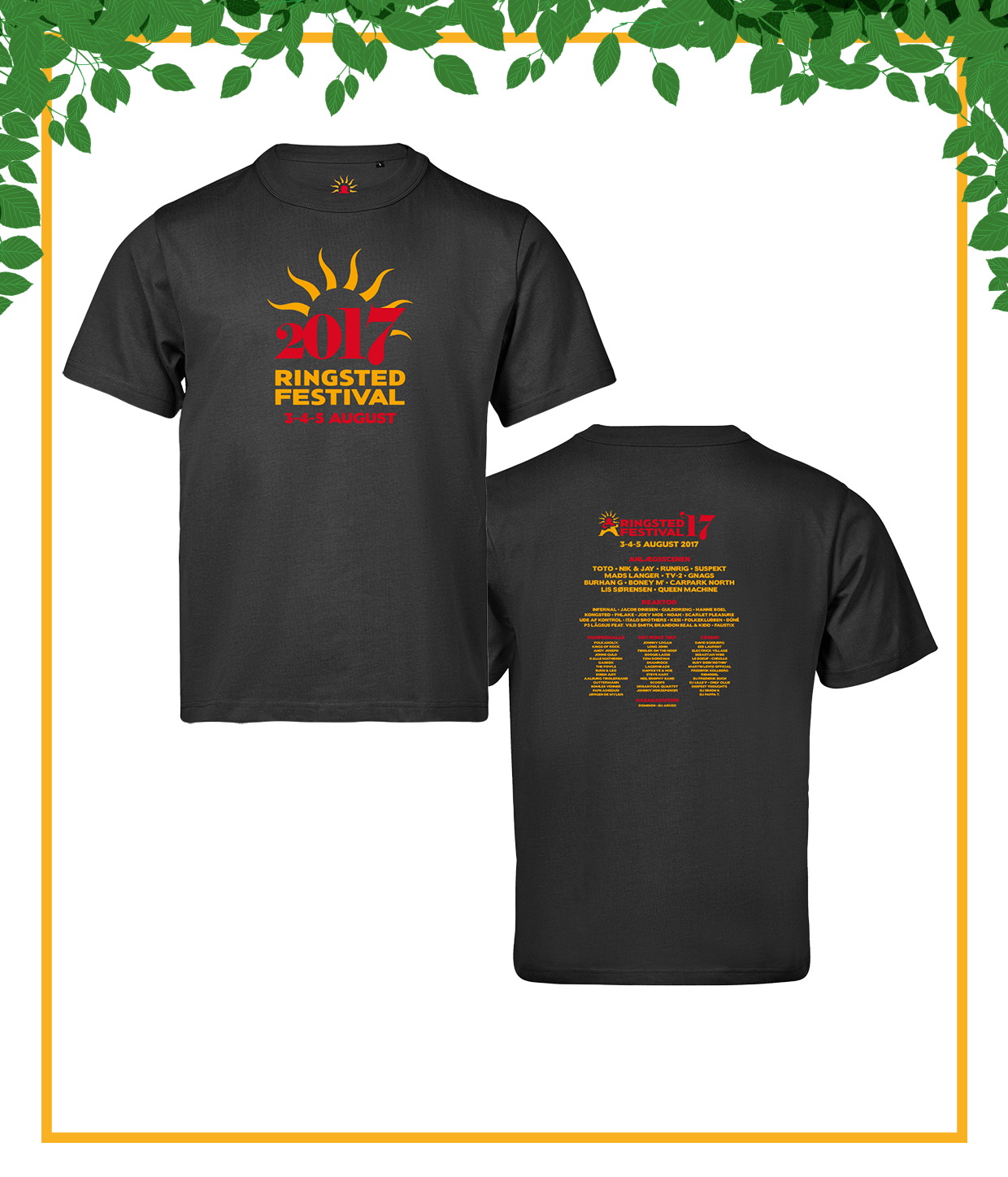 Ringsted 20 års Jubilæum - Årets T-shirt 2017