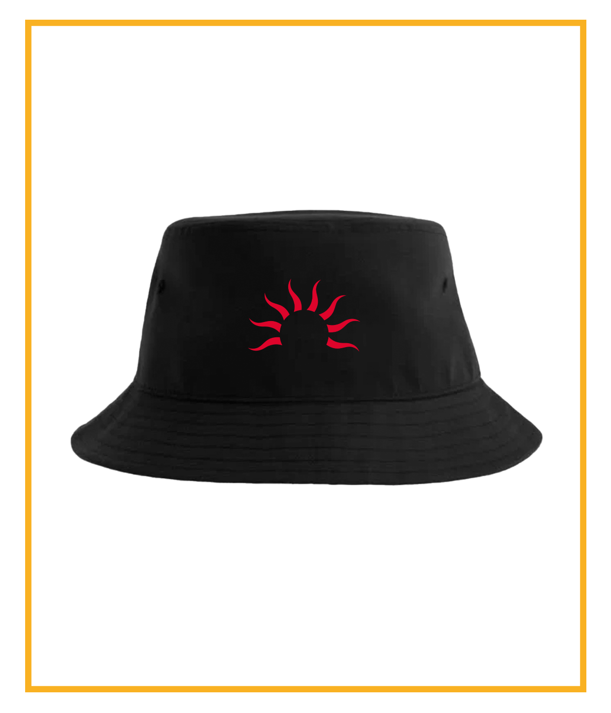 Sol, Black Bucket Hat
