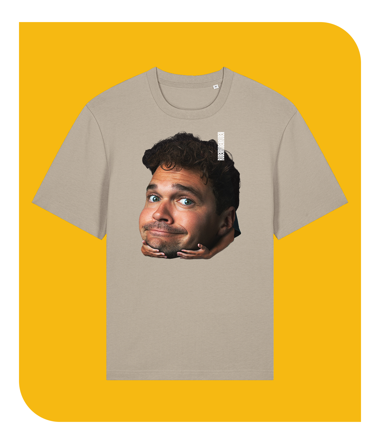 Rubens store hoved, Stone T-shirt
