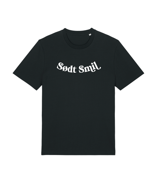 Sødt Smil, Black Unisex T-shirt