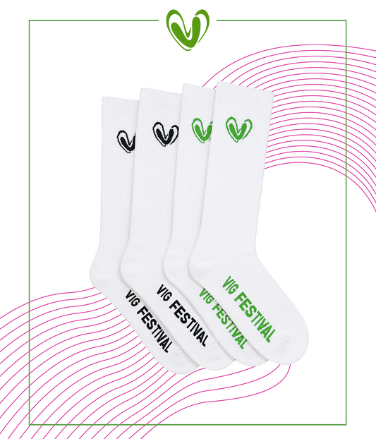 Vig Festival: Tennissokker 2-pak