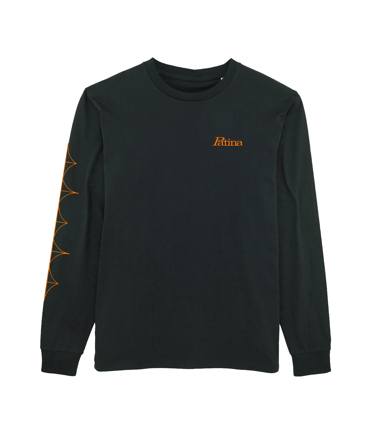Stars, Sort Langærmet T-shirt