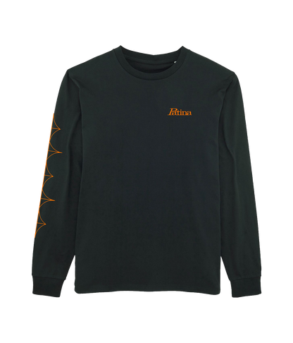 Stars, Sort Langærmet T-shirt