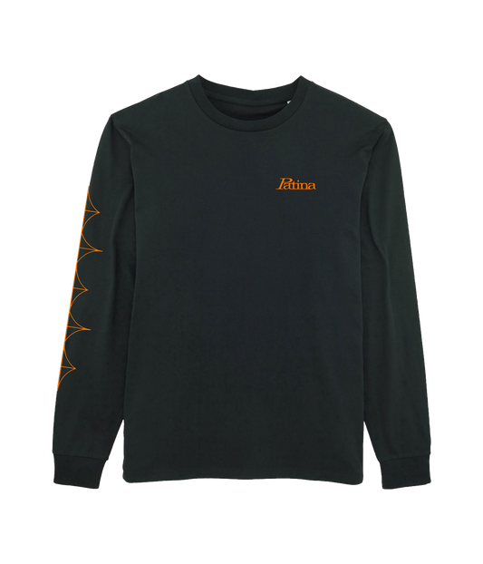 Stars, Sort Langærmet T-shirt