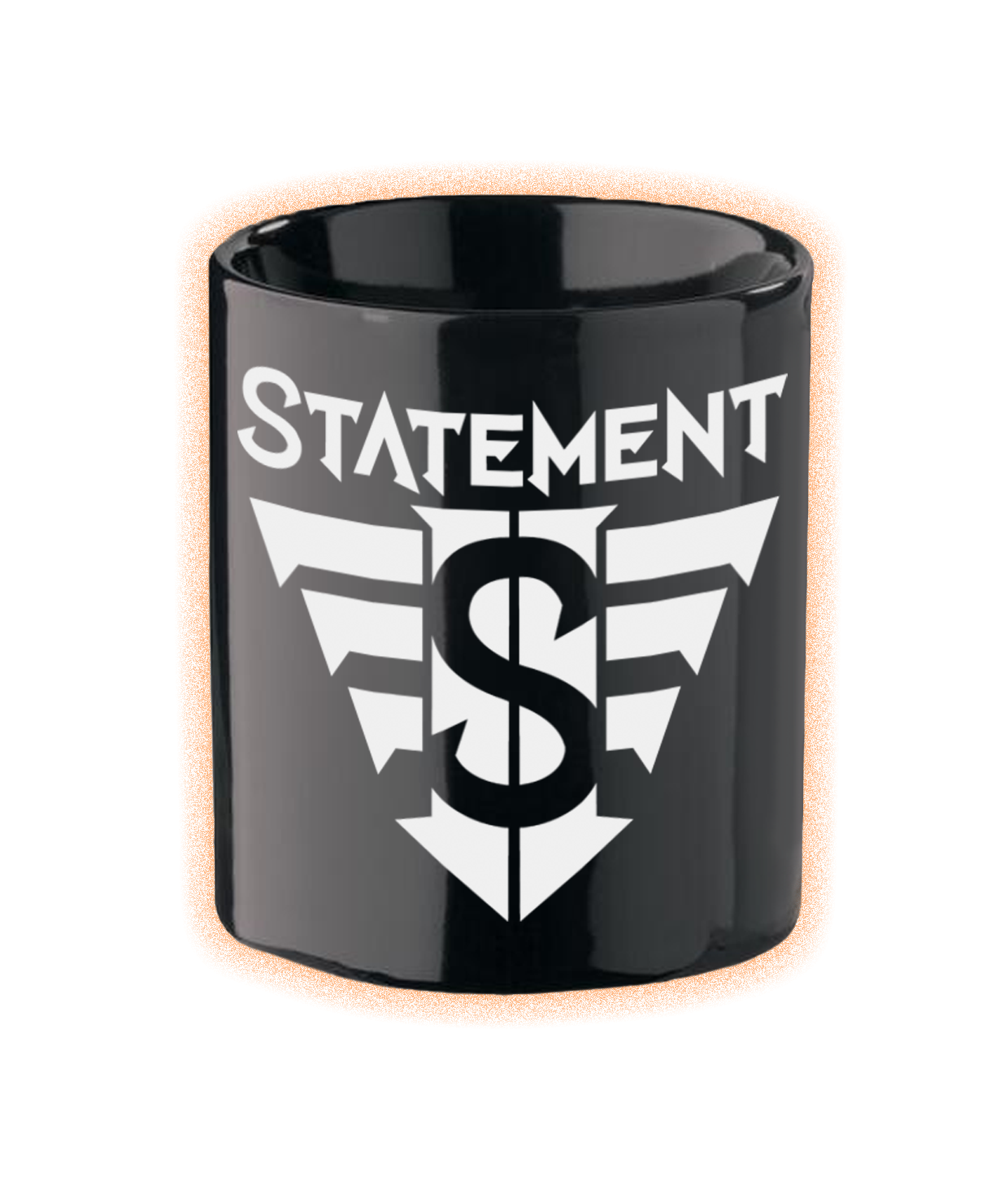 Logo, Black Coffee Mug