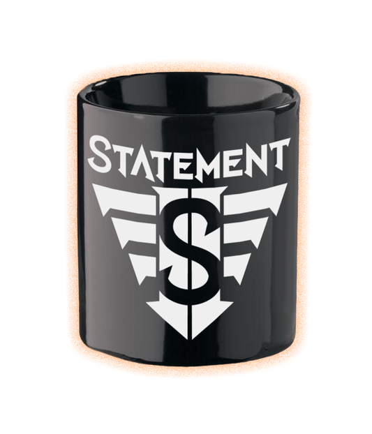 Logo, Black Coffee Mug