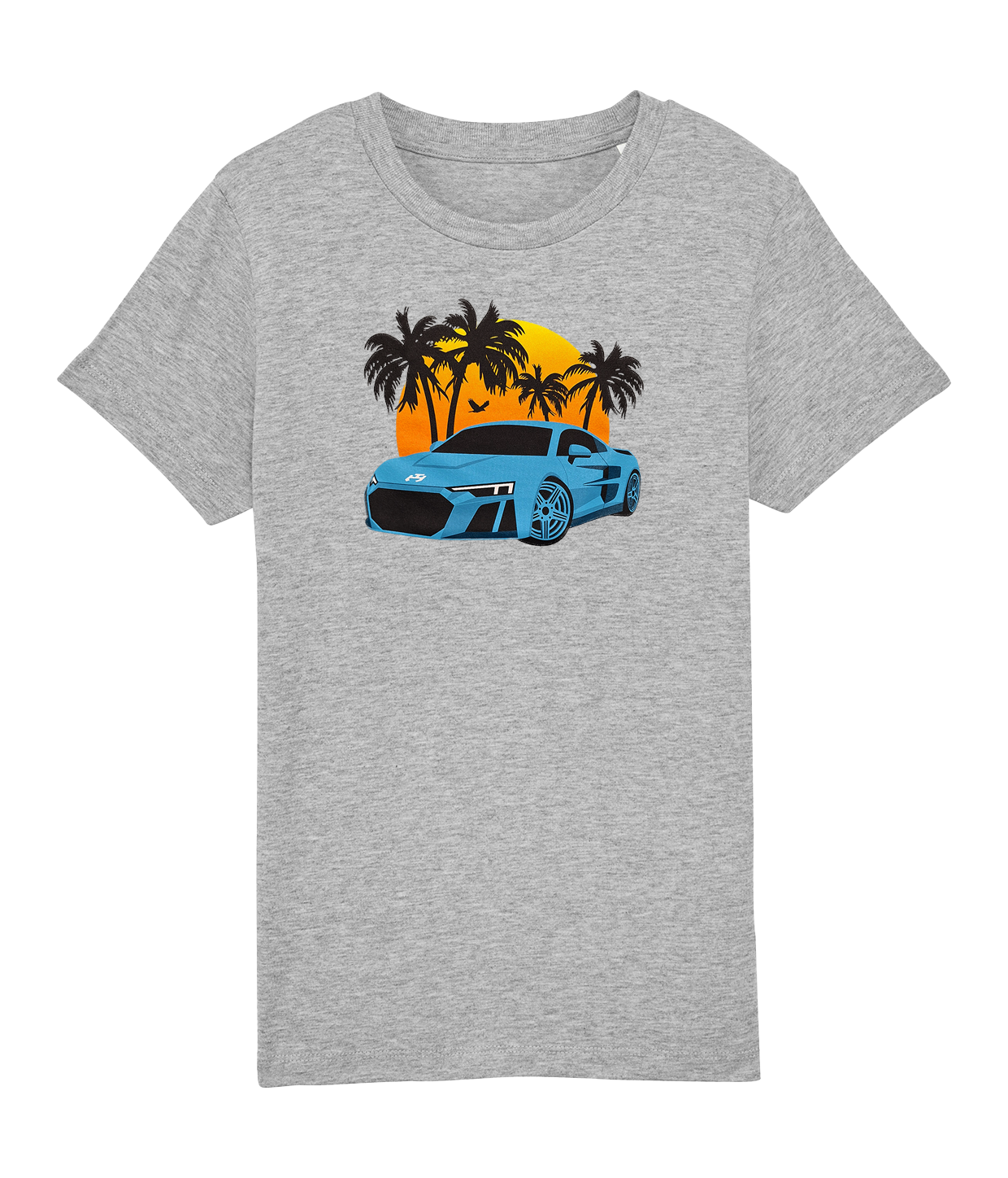 Sunset, Grå T-shirt