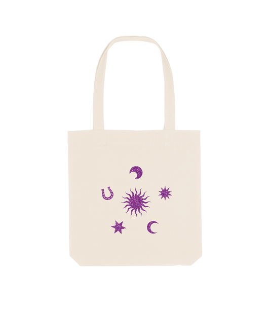 Symbols, Natural Raw Tote Bag