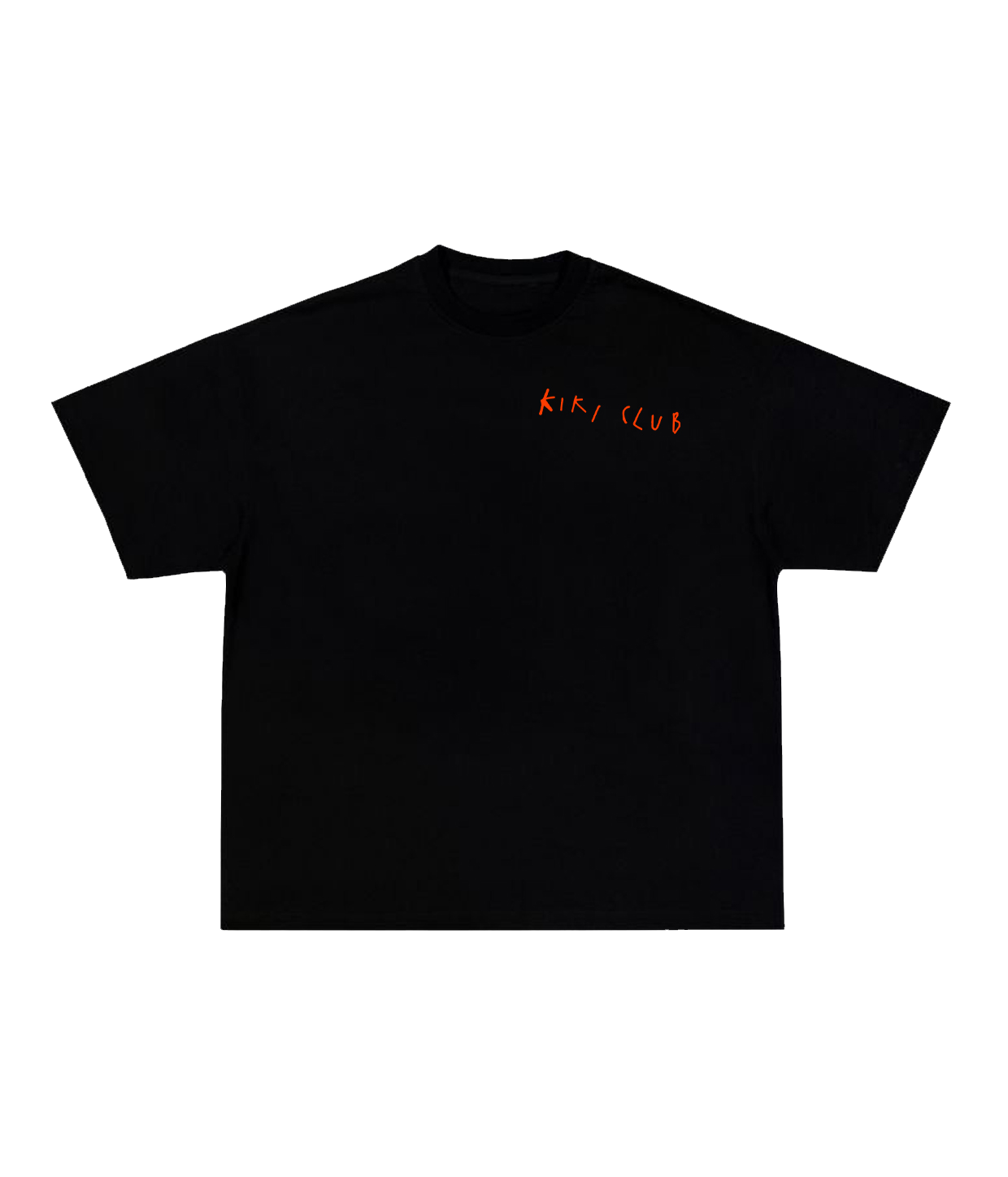 KIKI CLUB, The Only Way Out Is In, Black, Logo Tee