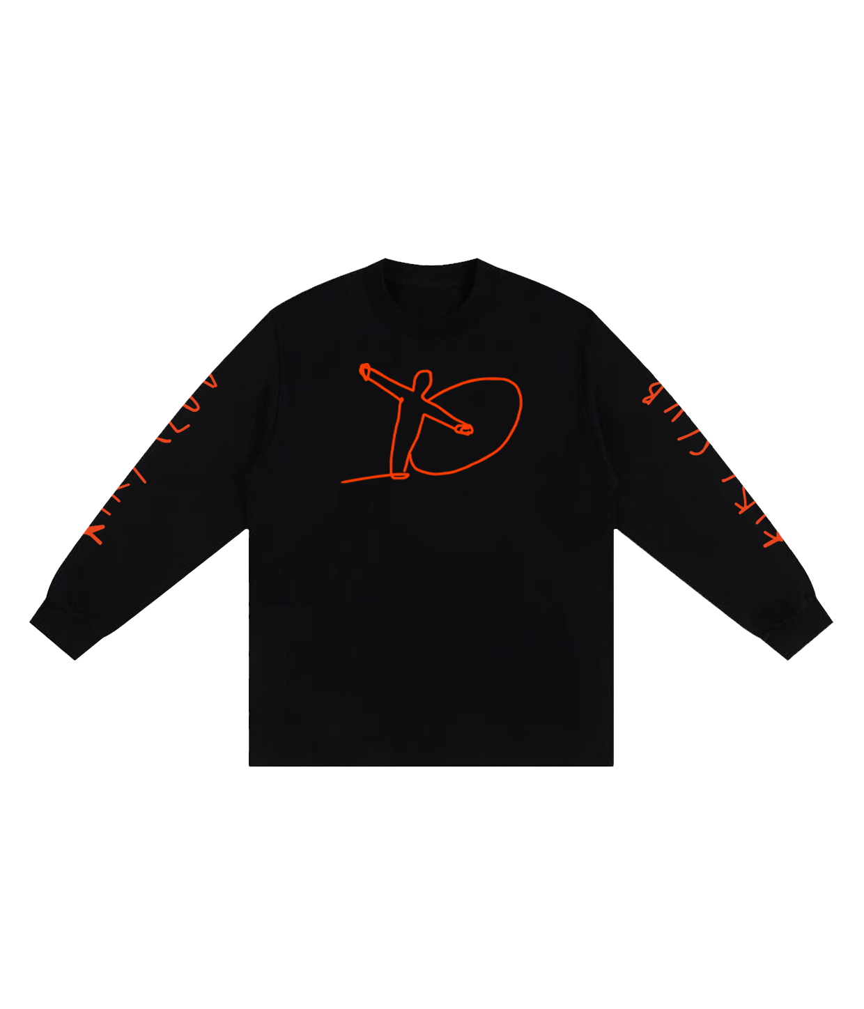 KIKI CLUB, The Only Way Out Is In, Black, Long Sleeve