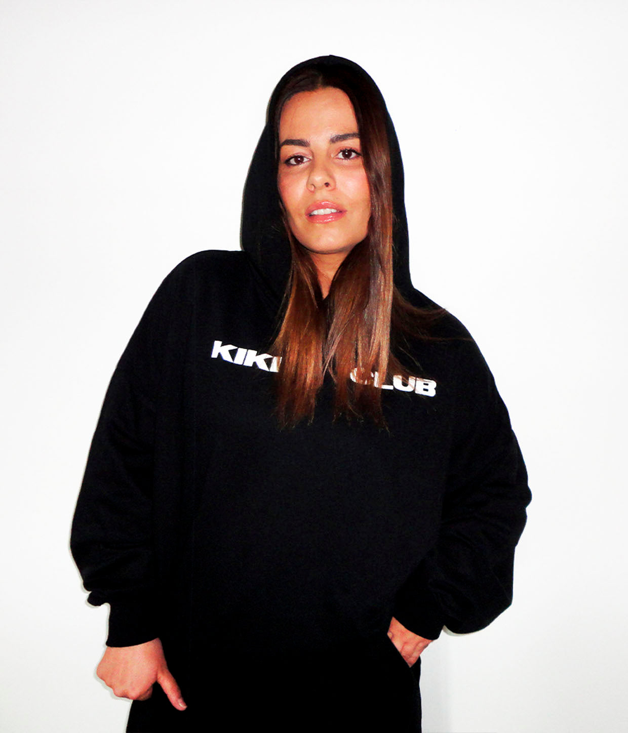 KIKI CLUB, Økologisk Oversized Hoodie