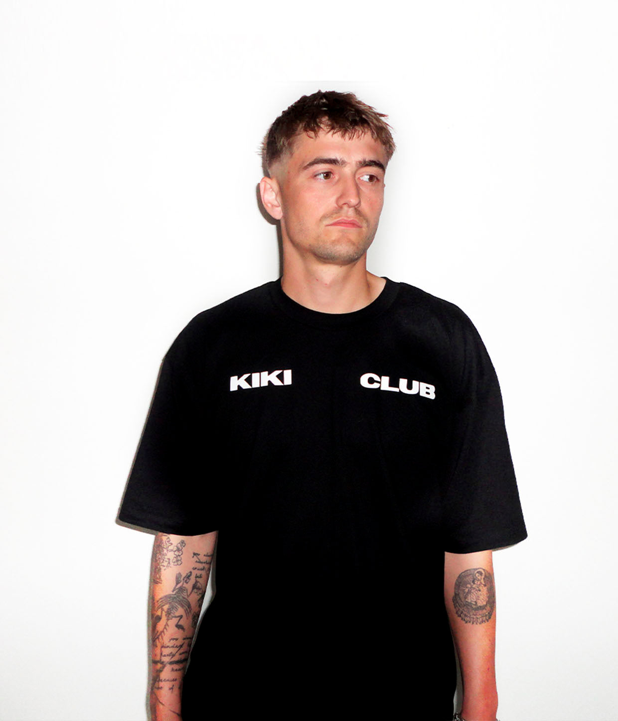 KIKI CLUB, Økologisk Oversized Tee