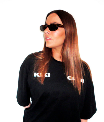 KIKI CLUB, Økologisk Oversized Tee