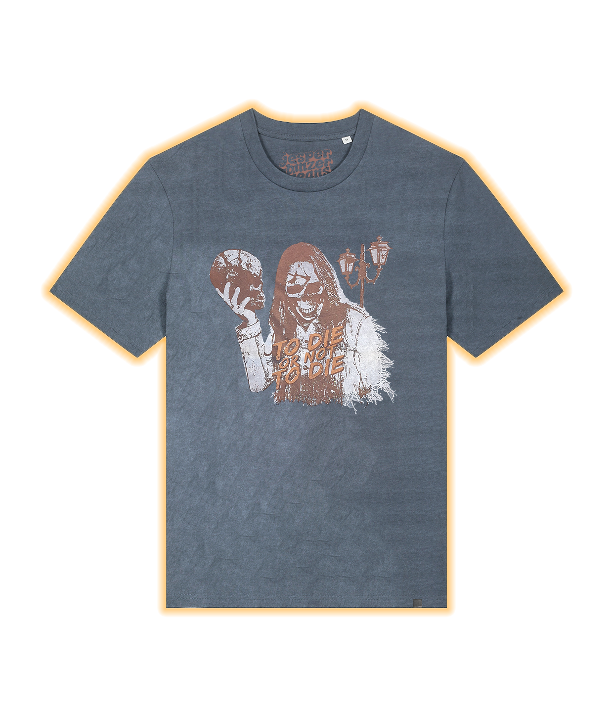 To Die Or Not To Die, Vintage Blue T-shirt