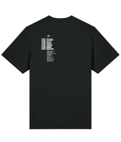 Jeg Var Der Tour 2026, Black T-shirt