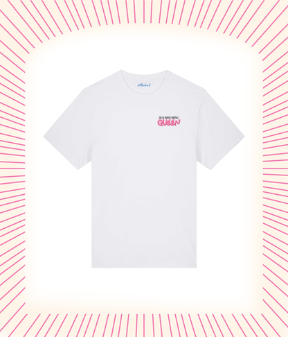 Traumadumping Queen Hvid T-shirt