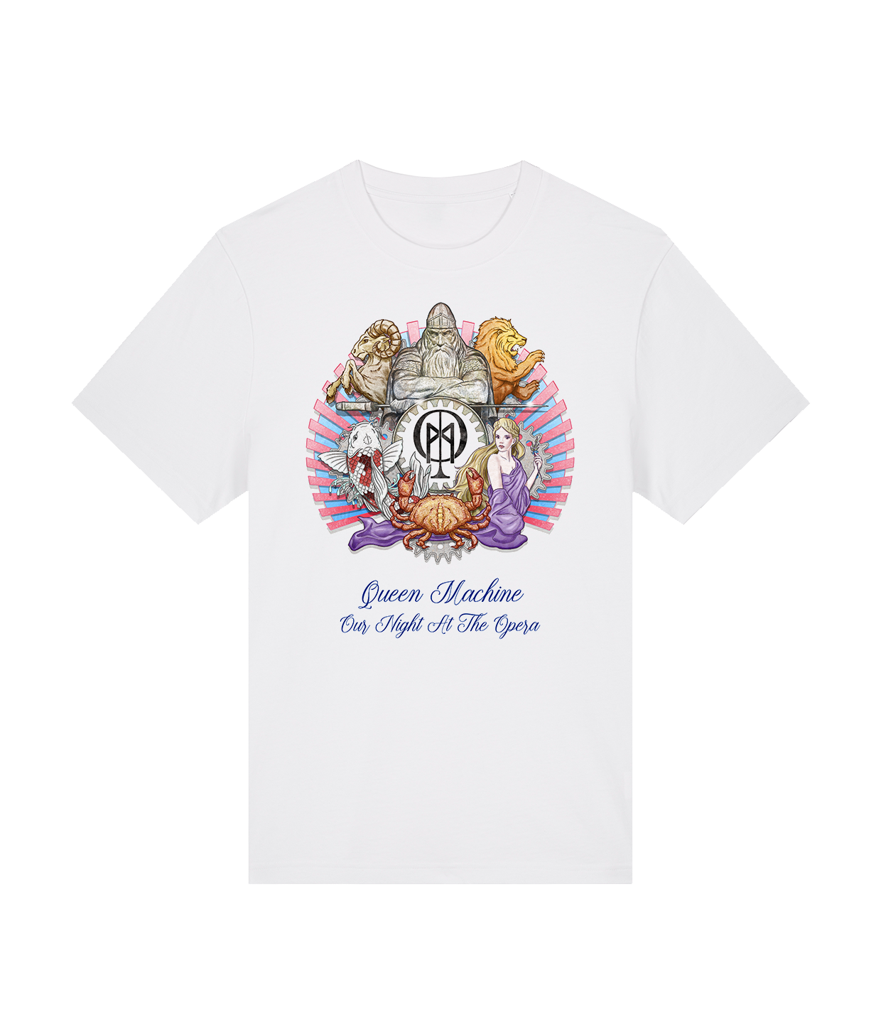 Våbenskjold, White T-shirt