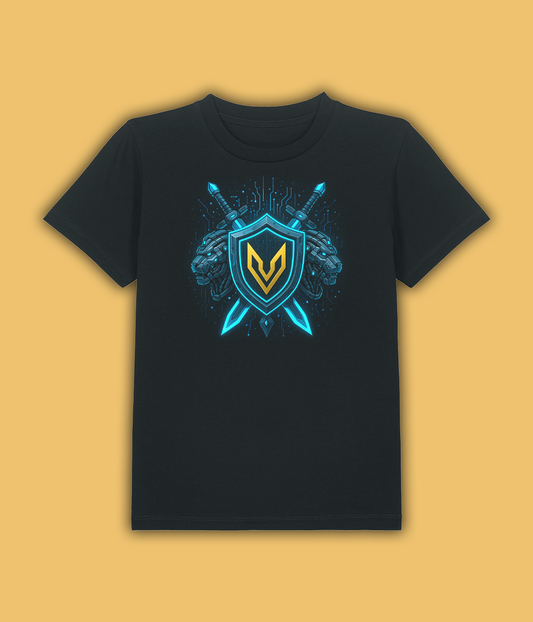 Fremtids Logo, Sort T-Shirt