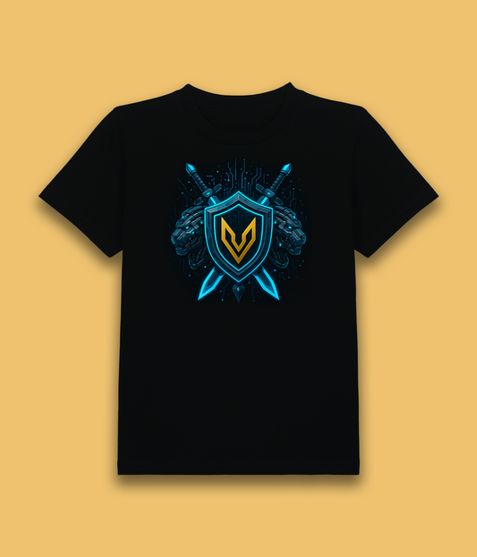 Fremtids Logo, Sort T-Shirt