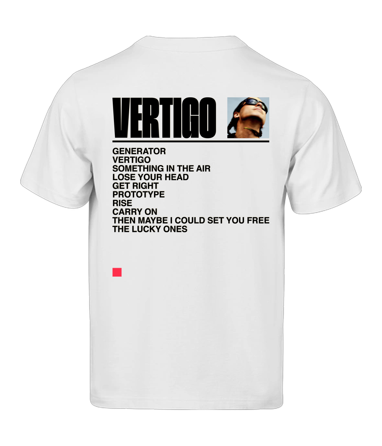 Vertigo, White T-shirt
