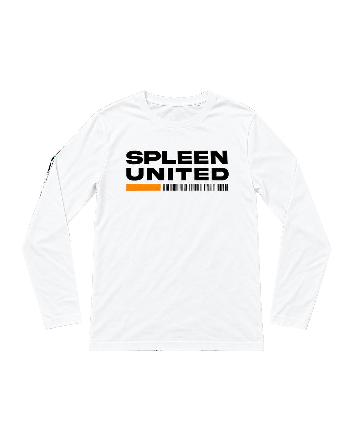 Barcode, Hvid Longsleeve