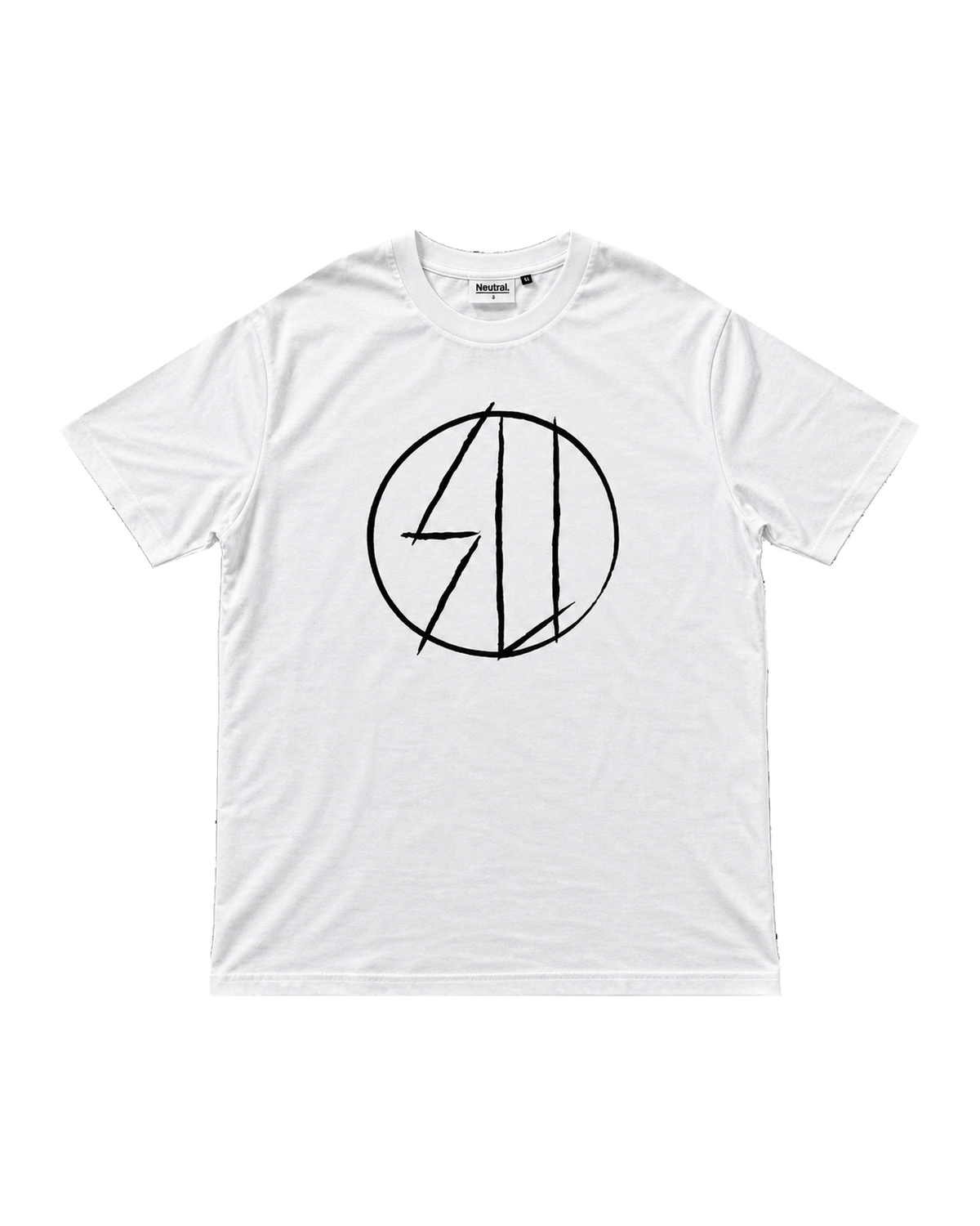 Cirkellogo, Hvid T-shirt