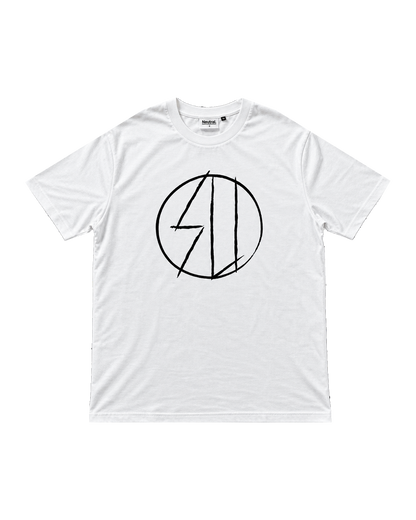 Cirkellogo, Hvid T-shirt
