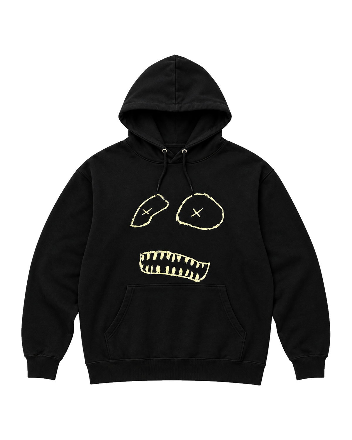 Eat The Rich, Sort Hoodie