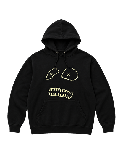 Eat The Rich, Sort Hoodie