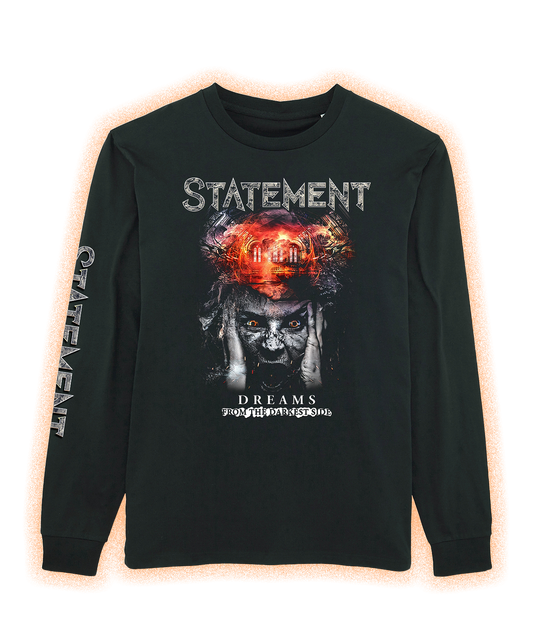 Grey Dreams From The Darkest Side, Økologisk Long Sleeve T-Shirt