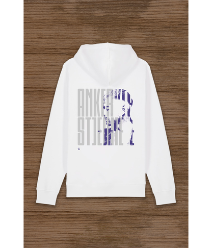Ankerstjerne grå/blå, Hoodie