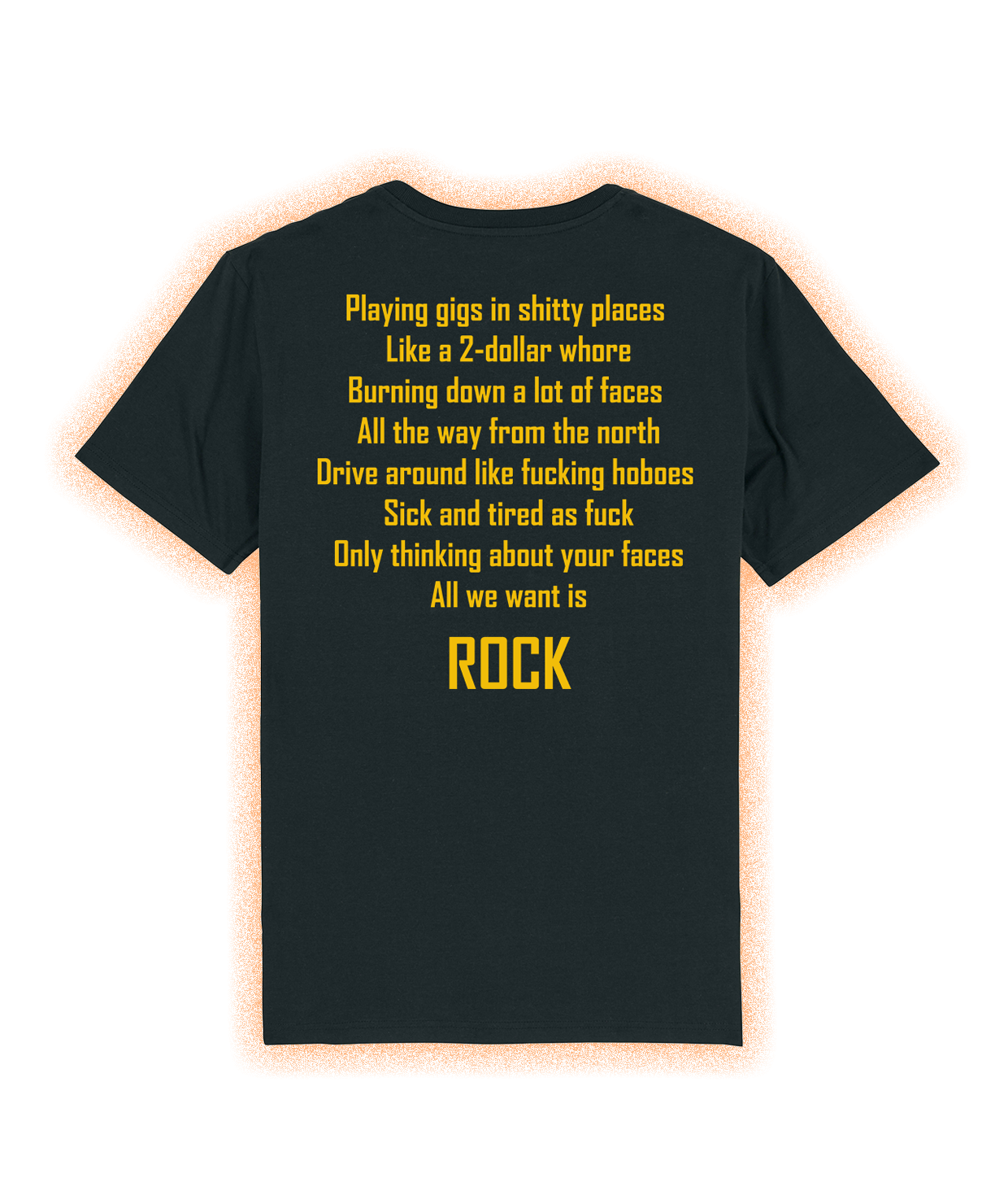 Indestructible, Black, Økologisk T-shirt