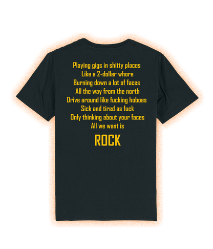 Indestructible, Black, Økologisk T-shirt