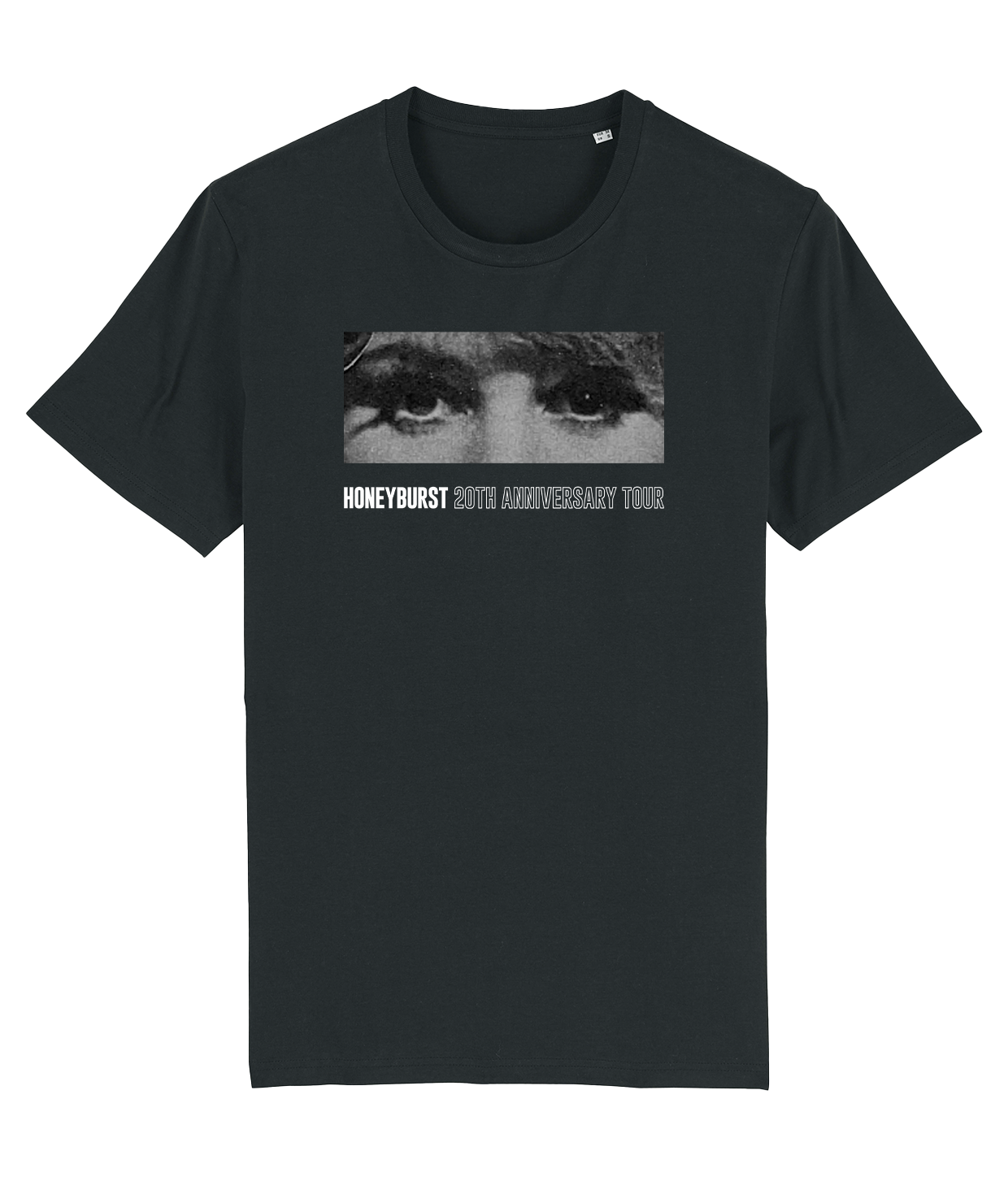 Honeyburst 'Single Eyes', Black T-shirt