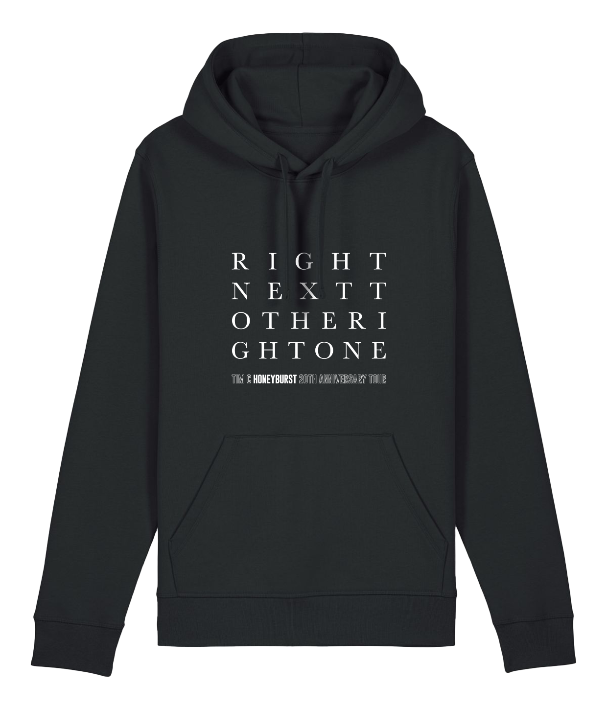 Honeyburst 'Right Next', Black Hoodie